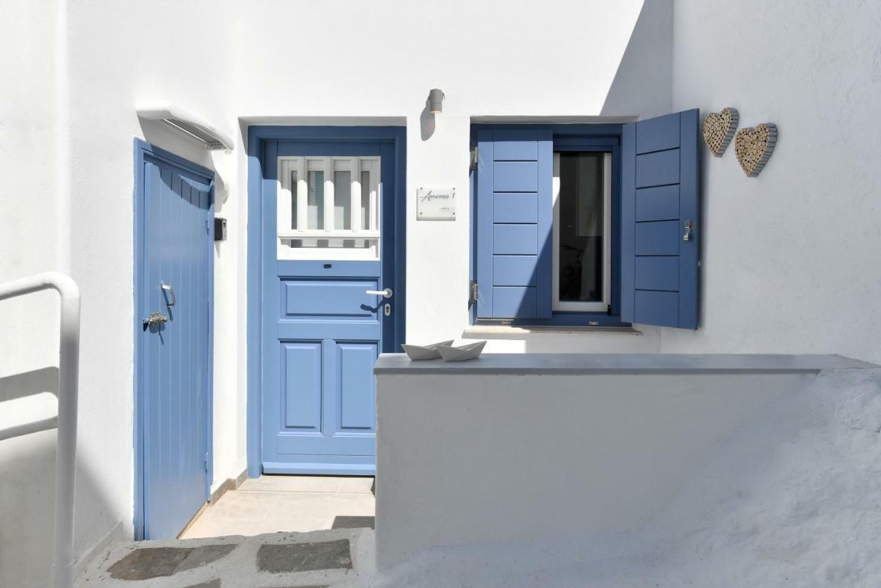 Anema1 Studio In The Heart Of Naousa Appartement Buitenkant foto